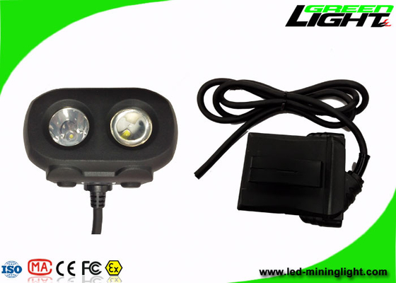 Bâti tiré IP68 de phare de casque antichoc d'exploitation de la double poutre OLED 15000lux double