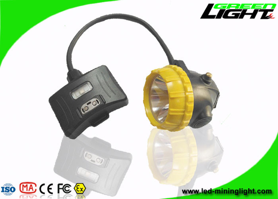 les lumières de chapeau d'exploitation de la batterie 6.8Ah ont semi attaché 15000lux avec la tasse de allumage en aluminium