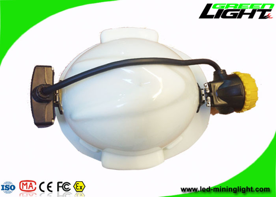 les lumières de chapeau d'exploitation de la batterie 6.8Ah ont semi attaché 15000lux avec la tasse de allumage en aluminium