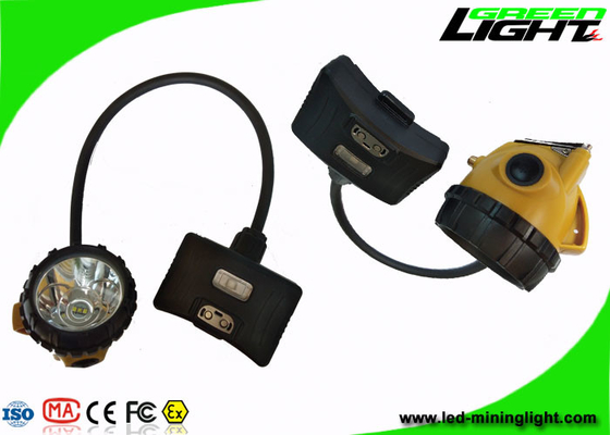 les lumières de chapeau d'exploitation de la batterie 6.8Ah ont semi attaché 15000lux avec la tasse de allumage en aluminium