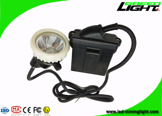 Le corps de PC a mené la flamme rechargeable Resisitant du phare 10000lux de lampe de chapeau de mineurs
