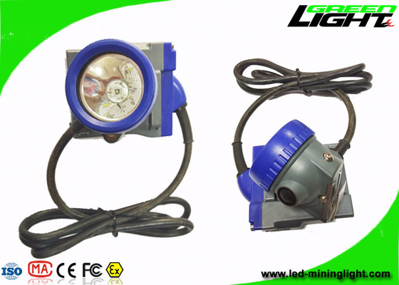 Le mineur IP68 Hard Hat Light 10000lux 6.6Ah Li - Ion Battery Anti Explosive