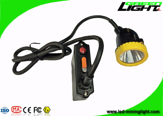 Lumières lumineuses superbes du charbonnage 50000lux IP68 11.2Ah avec la tasse de allumage en aluminium