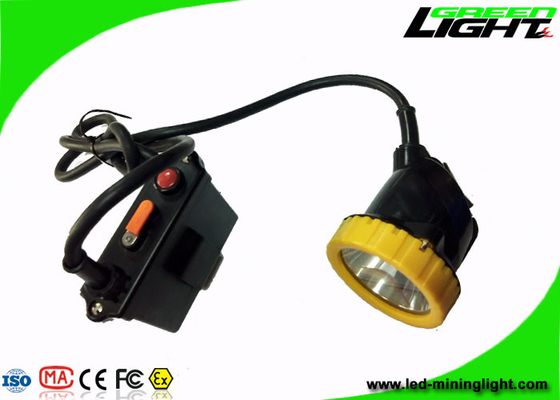 Lumières lumineuses superbes du charbonnage 50000lux IP68 11.2Ah avec la tasse de allumage en aluminium