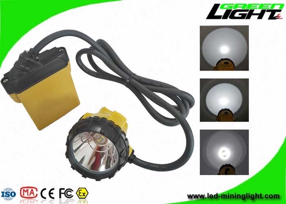 Matériel en aluminium rechargeable lumineux superbe sans fil de tasse de lampe de chapeau de mineurs d'Ip68 LED