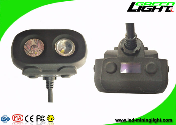 Le chapeau d'exploitation de la double poutre LED allume la batterie Matetial antistatique de 15000lux 10.4Ah Panasonic
