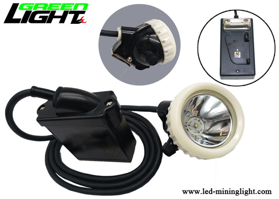 Lampe rechargeable de Li - d'Ion Battery Led Miners Cap 16 heures d'éclat du temps de travail 10000lux