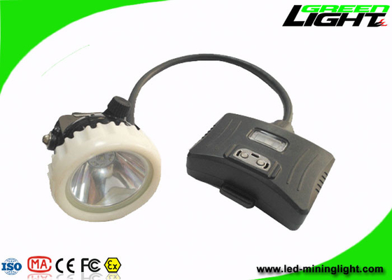 le chapeau d'exploitation de 5.2Ah LED allume la poutre élevée IP68 de l'éclat 10000lux avec la corde de sécurité