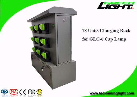 18 unités chargeant le support pour l'OEM sans fil de personnalisation de lampe de chapeau GLC-6 disponible