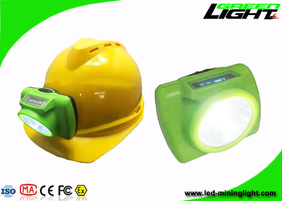 Petites lampes de chapeau des mineurs GLC-6 13000lux sans fil IP68 avec l'angle d'allumage optique