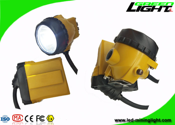 Le phare 10.4Ah 25000lux de mineurs de la prévention LED d'explosion câblent la lumière clignotante