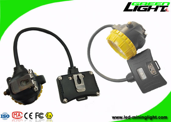 Batterie légère superbe de la lampe de chapeau des mineurs 15000lux 6.8Ah avec quatre modes de Lighitng