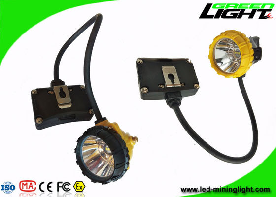 Batterie légère superbe de la lampe de chapeau des mineurs 15000lux 6.8Ah avec quatre modes de Lighitng