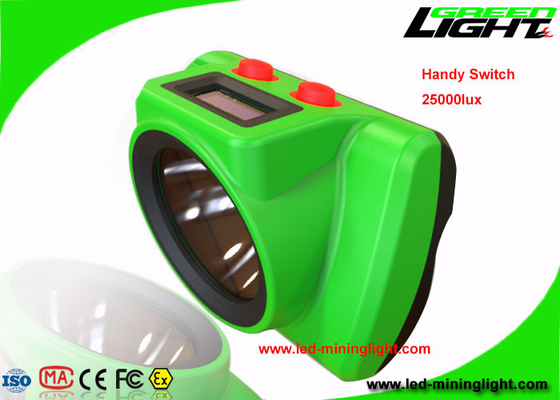 Chargeur imperméable d'USB de phare de 25000 Lux Cordless Rechargeable LED Li - Ion Battery