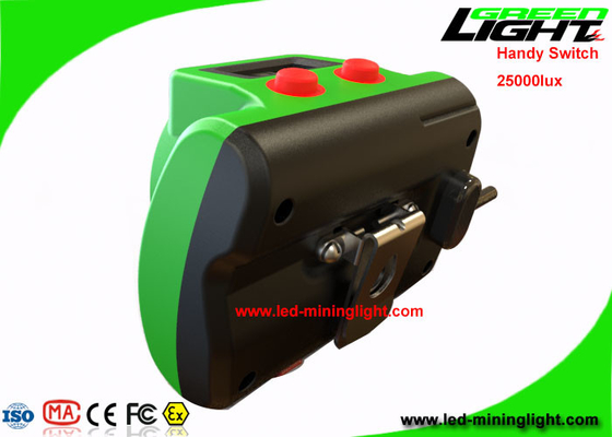 Chargeur imperméable d'USB de phare de 25000 Lux Cordless Rechargeable LED Li - Ion Battery