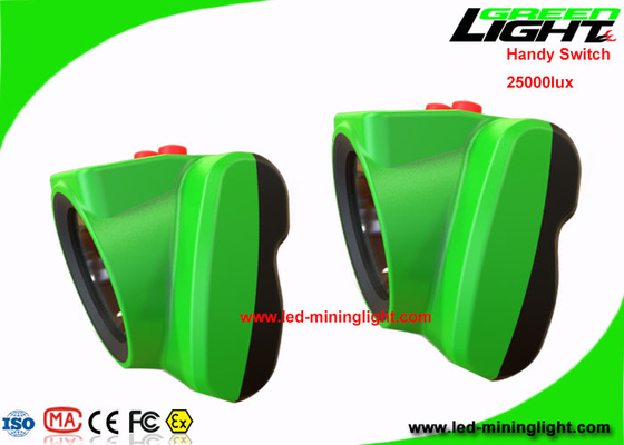 Chargeur imperméable d'USB de phare de 25000 Lux Cordless Rechargeable LED Li - Ion Battery