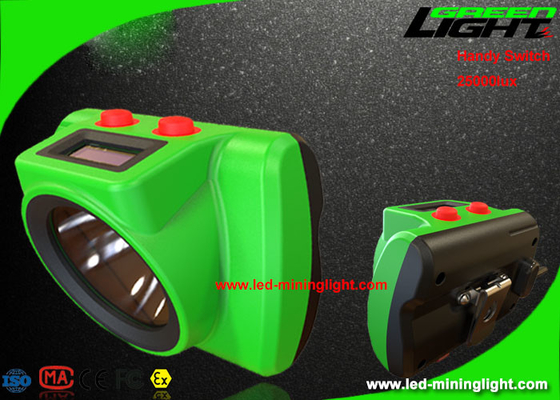 Le casque antichoc de extraction sans fil de lampe de chapeau de mineurs allume 25000 Lux Waterproof IP68 ignifuge