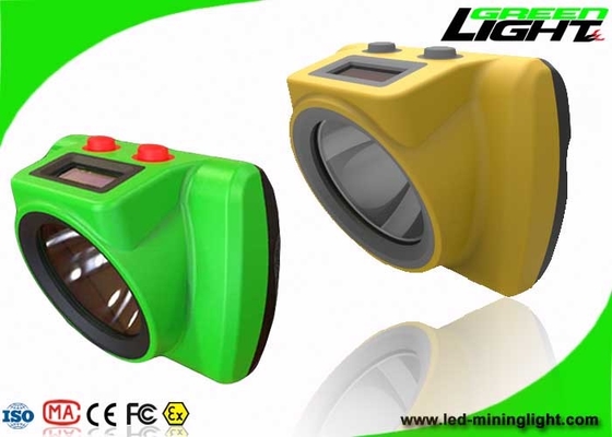 Cheminement personnel de sécurité de commutateur pratique résistant aux chocs de 25000 Lux Cordless Mining Cap Lights
