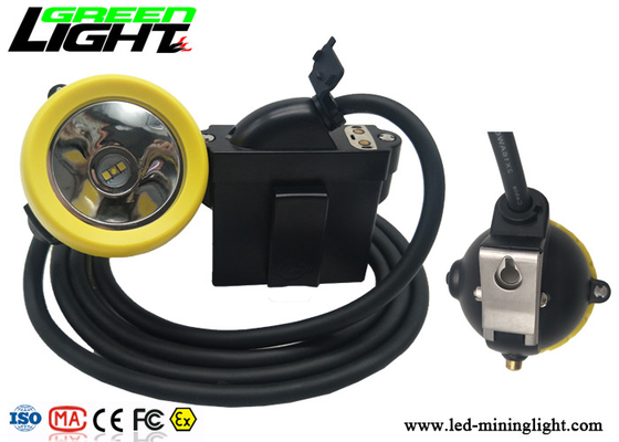 Remplissage rapide mené rechargeable souterrain d'USB de soutien de matériel d'ABS de phare de lampe de chapeau