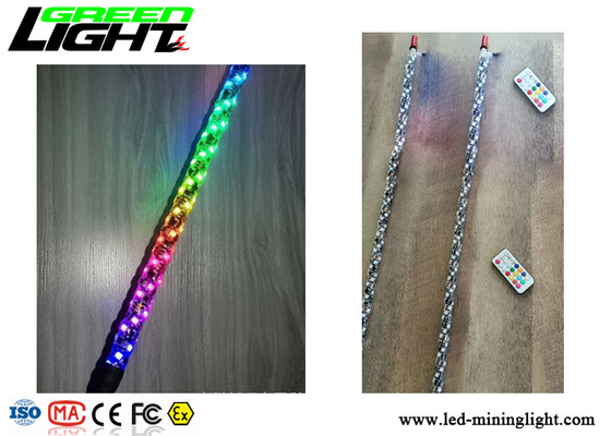 Le voyant d'alarme à distance du contrôleur 1.8m LED RVB IP67 coloré imperméabilisent Polonais flexible