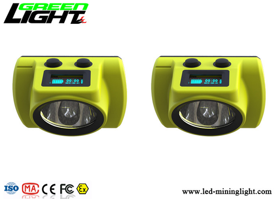 remplissage d'avertissement d'USB de fonction de matériel d'ABS de la lampe de chapeau de mineurs de 18000lux LED 6800mA