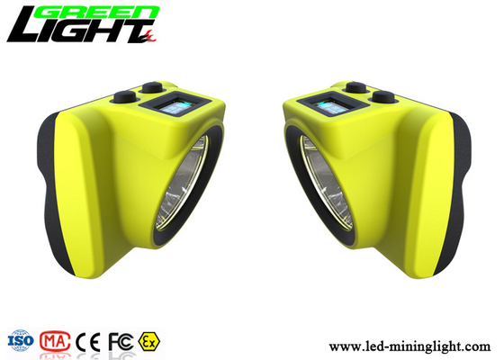 remplissage d'avertissement d'USB de fonction de matériel d'ABS de la lampe de chapeau de mineurs de 18000lux LED 6800mA