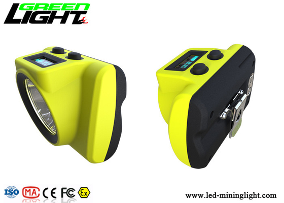 Le casque antichoc d'exploitation de GLC-6S a mené les lumières 6800mA 18000lux imperméables pour l'industrie souterraine