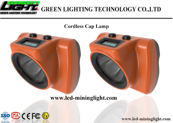 Intense écran sans fil de Lon Battery With OLED de lithium de la lampe de chapeau du luminosité LED 1.78W