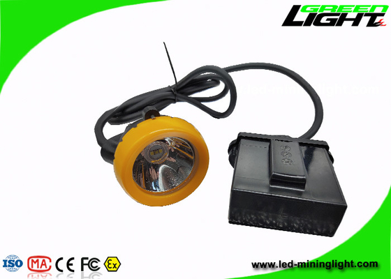 Contact LED de bouton de silicium extrayant la lampe de chapeau 10000lux légère 7.8Ah Li - Ion Battery