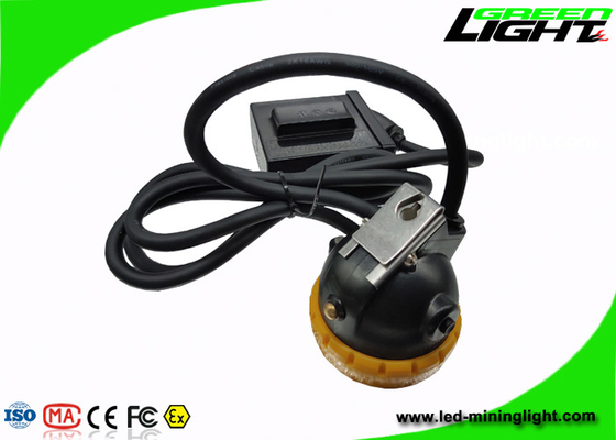 Contact LED de bouton de silicium extrayant la lampe de chapeau 10000lux légère 7.8Ah Li - Ion Battery
