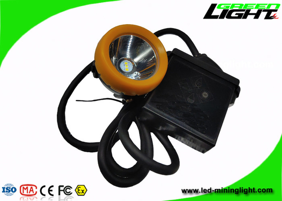 Contact LED de bouton de silicium extrayant la lampe de chapeau 10000lux légère 7.8Ah Li - Ion Battery