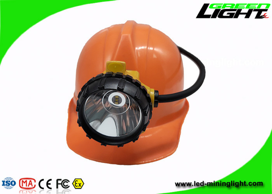 Semi - exploitation souterraine attachée de hard rock de la lampe de chapeau de mineurs 15000lux IP68 Panasonic