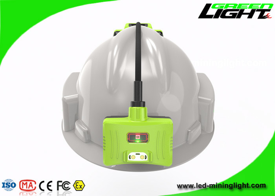 Luminosité électronique du casque 18000lux de la lampe de chapeau de mineurs de LED 3.7V intense