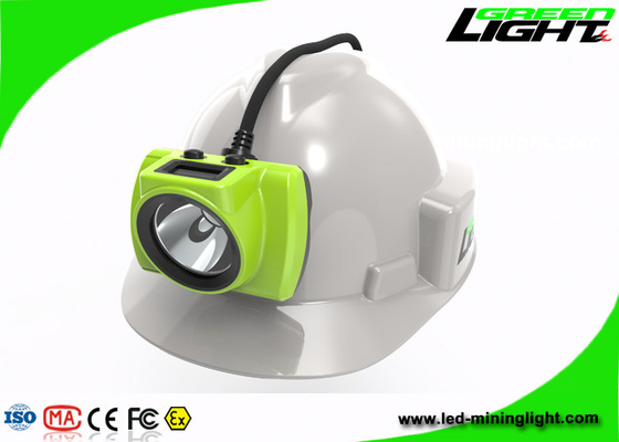 Luminosité électronique du casque 18000lux de la lampe de chapeau de mineurs de LED 3.7V intense