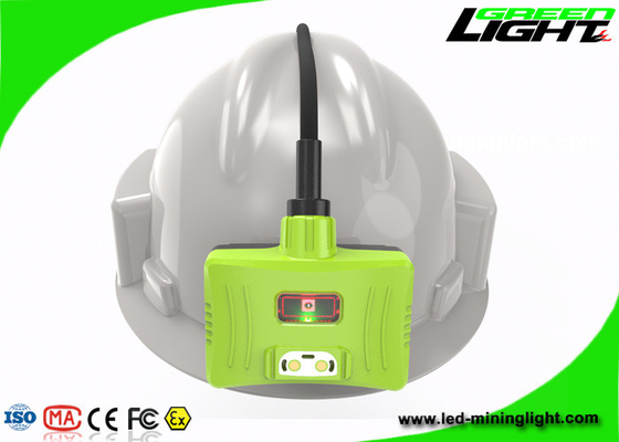 Lampe de chapeau d'avertissement rechargeable de mineurs de LED IP68 pour des technologies de productivité