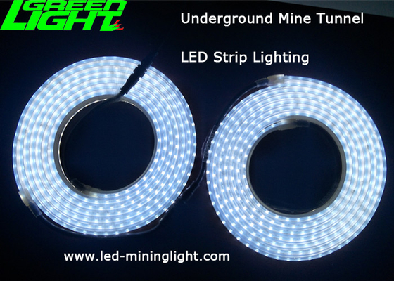 Lumières de bande flexibles résistantes aux chocs de LED 5500k pour l'environnement souterrain d'humidité