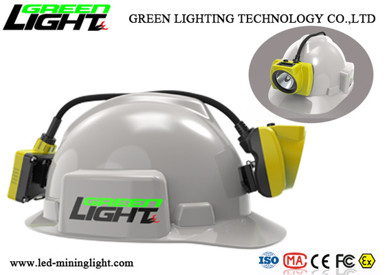 Lampe de chapeau sans fil multifonctionnelle de mineurs menés 358lum 3.7V pour la sécurité au fond