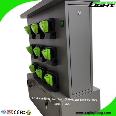 Le double chargeur latéral étire le chapeau de extraction sans fil allume 18 séries des unités 5V 2A GLC-6