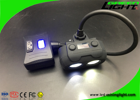 Le phare rechargeable IP68 de la double poutre LED imperméabilisent la lumière avec Cree Led 15000lux
