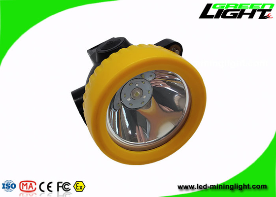 Les cycles 1000 rechargeables élevés de batterie de lampe de chapeau de mineurs de la sécurité LED s'allument - pesé