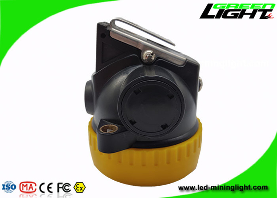 Les cycles 1000 rechargeables élevés de batterie de lampe de chapeau de mineurs de la sécurité LED s'allument - pesé