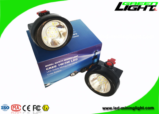 Durée de longue durée de petite taille d'anti de la poussière de blé de chapeau de lampe batterie sans fil de l'exploitation 2.8Ah