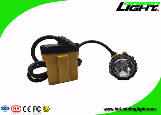 lampe de chapeau de la lumière 10.4Ah d'exploitation de 25000lux LED pour l'exploitation d'environnements la plus dure