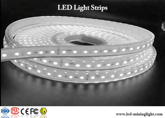 lumières de bande 24V menées lumineuses superbes RVB SMD 5050 avec les connecteurs imperméables