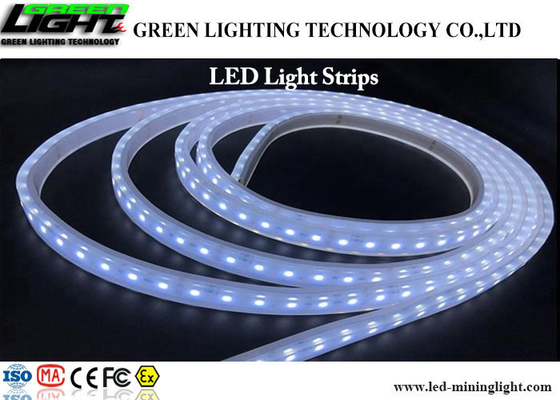 lumières de bande 24V menées lumineuses superbes RVB SMD 5050 avec les connecteurs imperméables