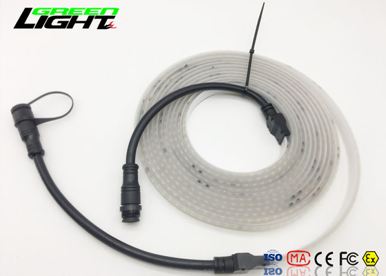 Matériel imperméable flexible des lumières de bande à C.A. 110V-250V LED IP68 5050 Smd Sillicone