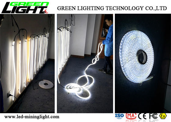 Lumières de bande flexibles résistantes de Corrision LED 140 LED anti-déflagrantes par mètre