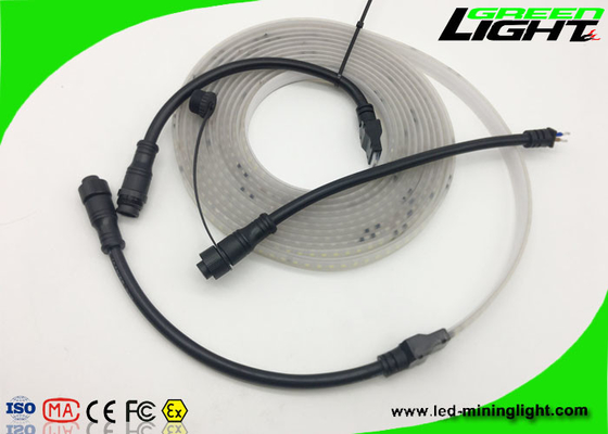 Les lumières de bande flexibles matérielles de Sillicone 12v LED SMD 5050 IP68 imperméabilisent 50/60 hertz