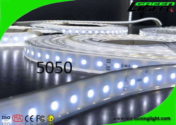 Les lumières de bande flexibles matérielles de Sillicone 12v LED SMD 5050 IP68 imperméabilisent 50/60 hertz