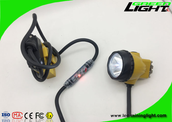 Matériel en aluminium rechargeable lumineux superbe sans fil de tasse de lampe de chapeau de mineurs d'Ip68 LED